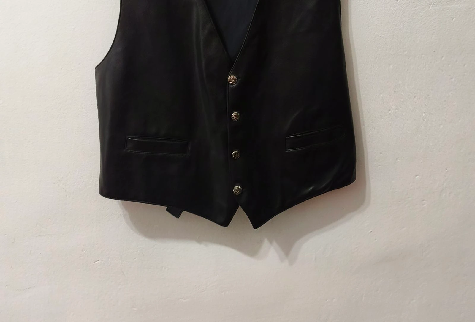 Black vest Giobbe man Size M – photo 6